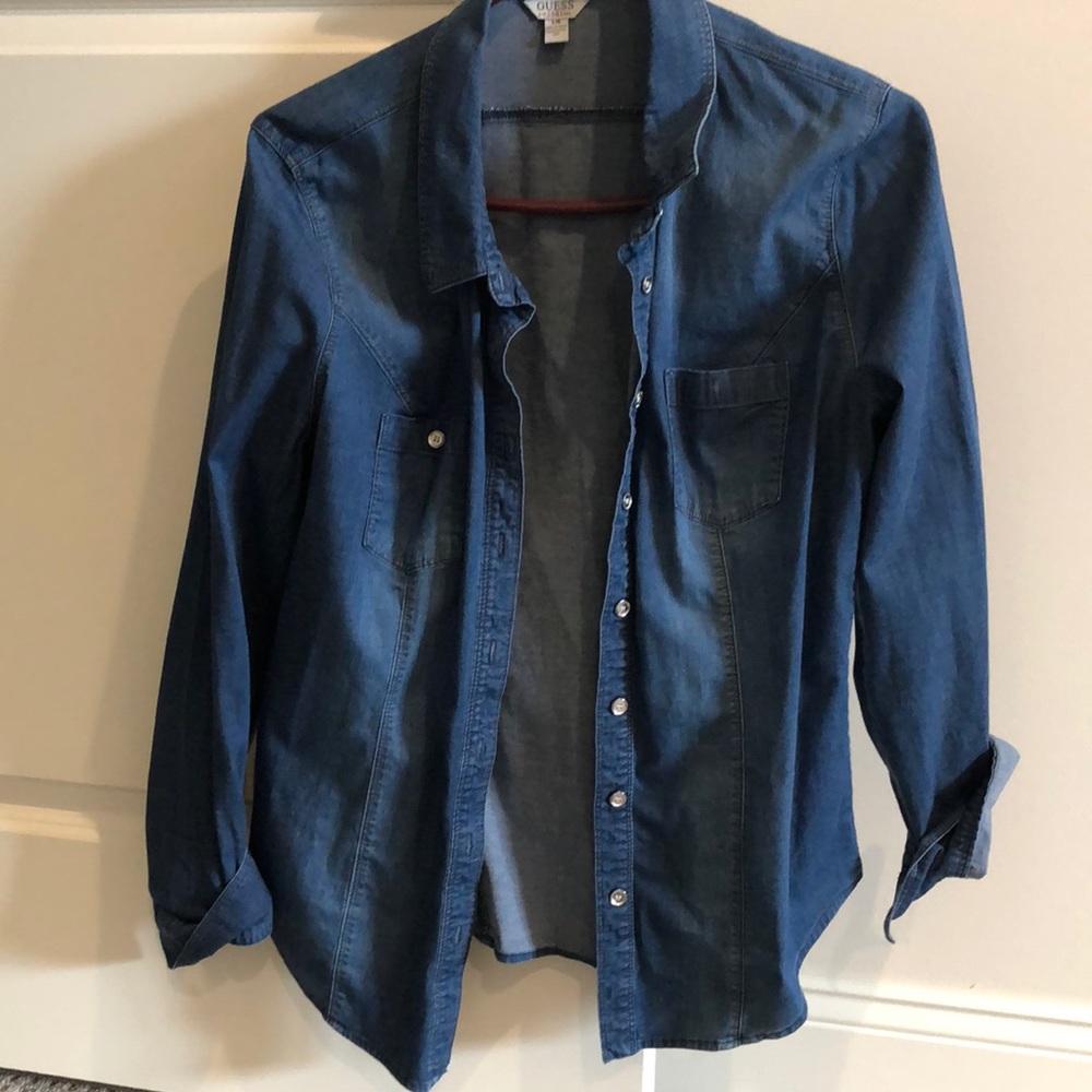 Guess Button-down Top